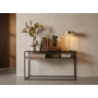 SKD-33 KONSOLA LOFT INDUSTRIALNA STAL CZARNA STAL NIERDZEWNA INOX